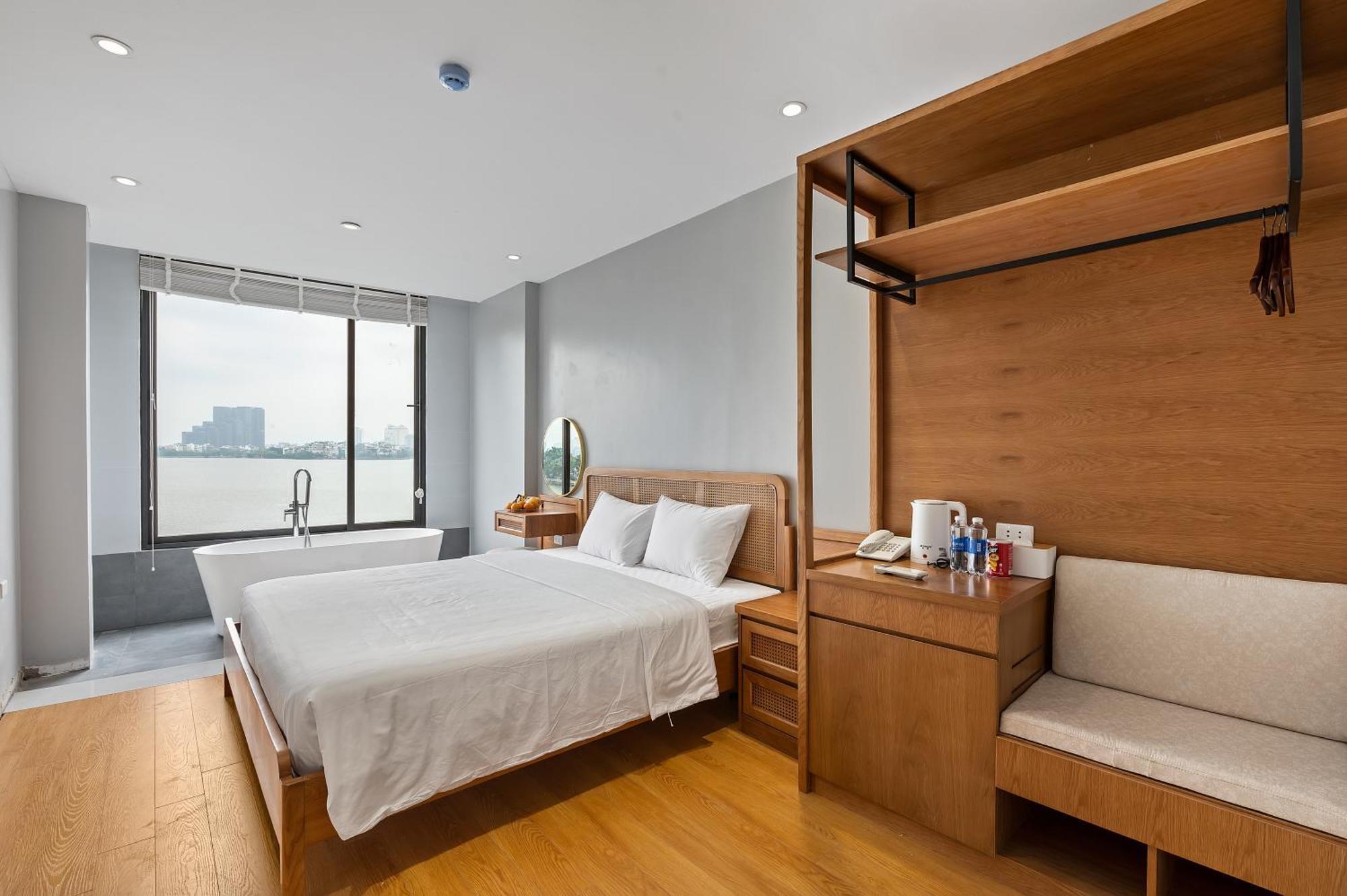 Lakeview Residence Hotel ハノイ市 エクステリア 写真
