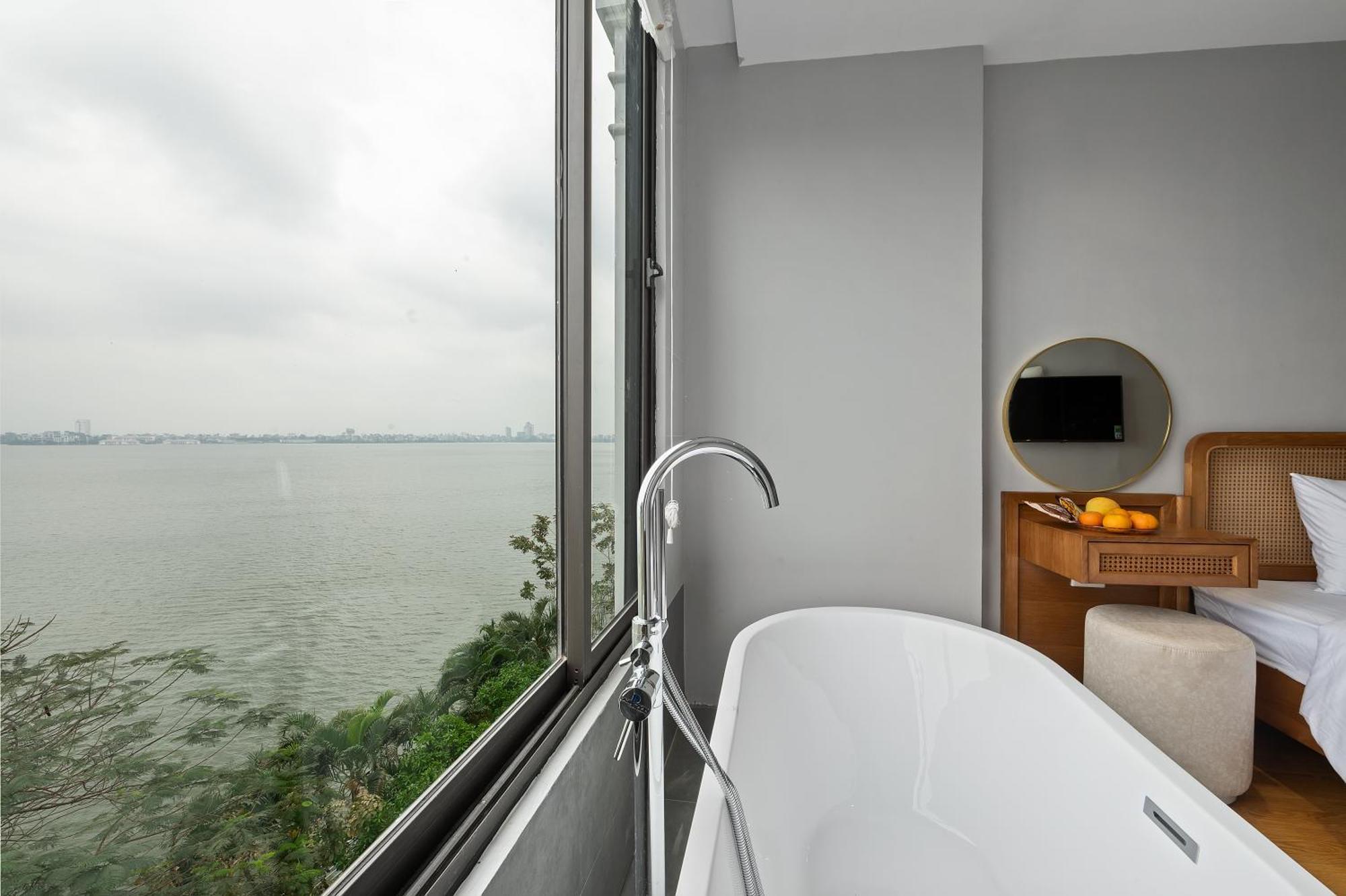 Lakeview Residence Hotel ハノイ市 エクステリア 写真