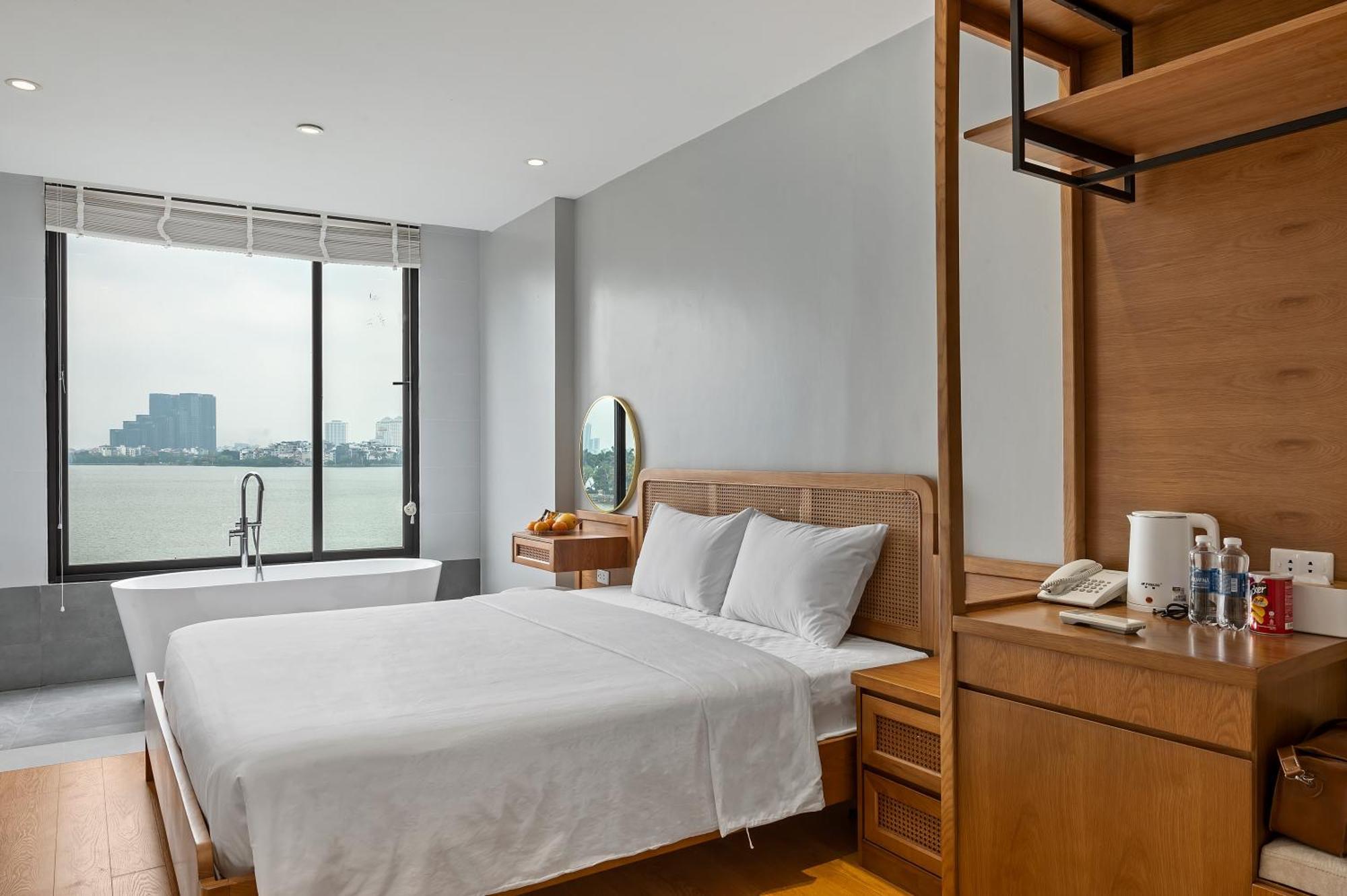 Lakeview Residence Hotel ハノイ市 エクステリア 写真