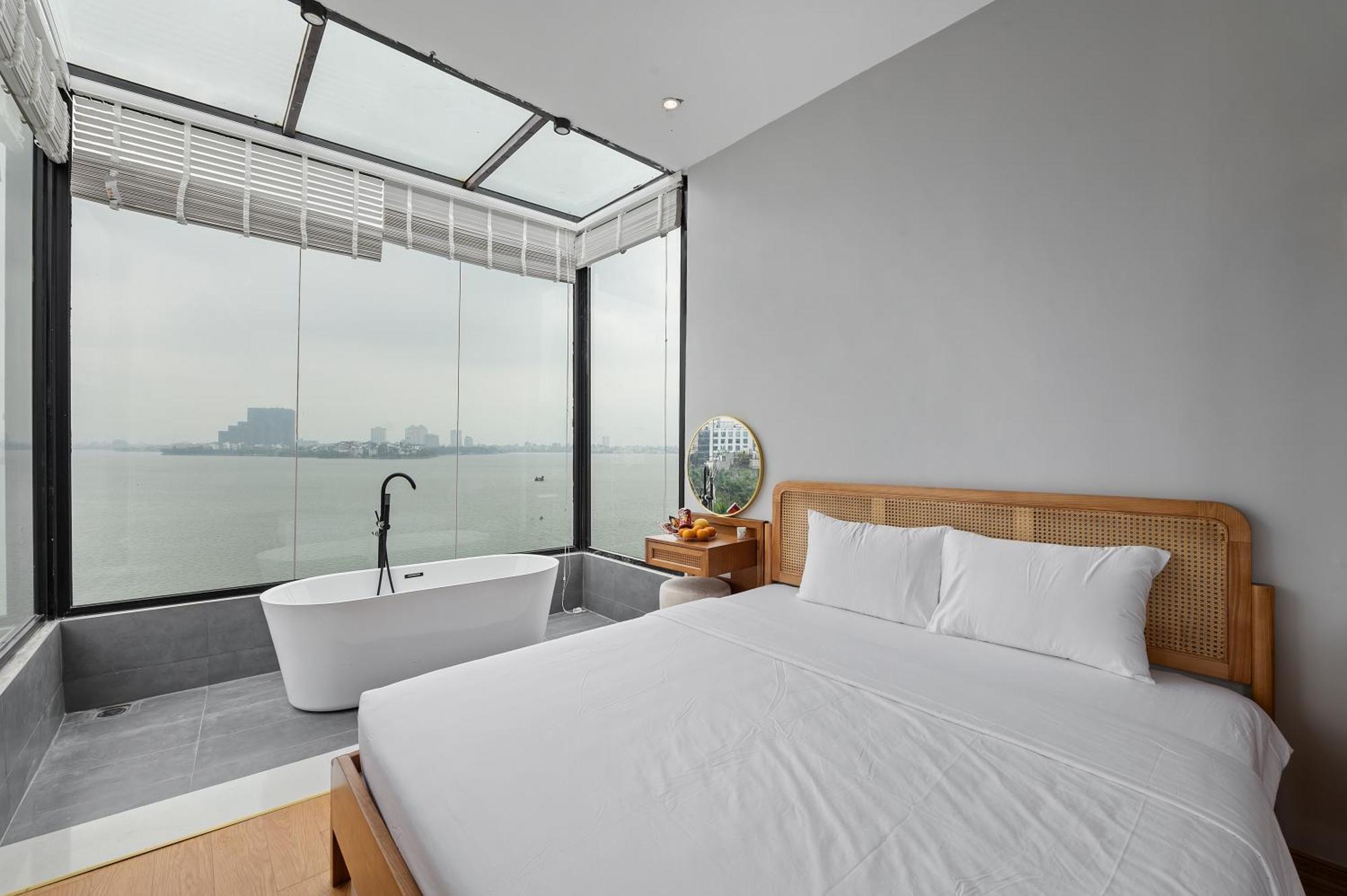 Lakeview Residence Hotel ハノイ市 エクステリア 写真